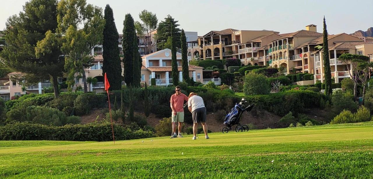 Agay Cap Esterel, Le Village Belvedere T2 Climatise Rez-De-Jardin, Vue Mer, Piscine Et Parking Inclus Saint-Raphael  Ngoại thất bức ảnh